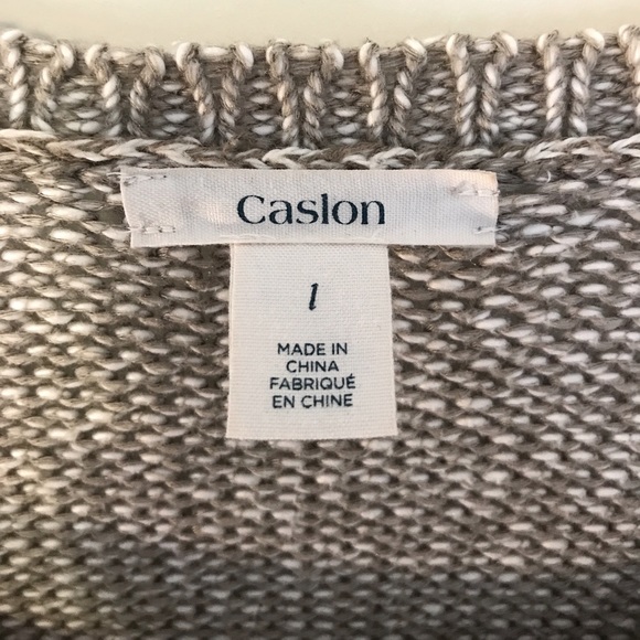 Caslon Nordstrom Pullover Sweater, Beige - Picture 2 of 5